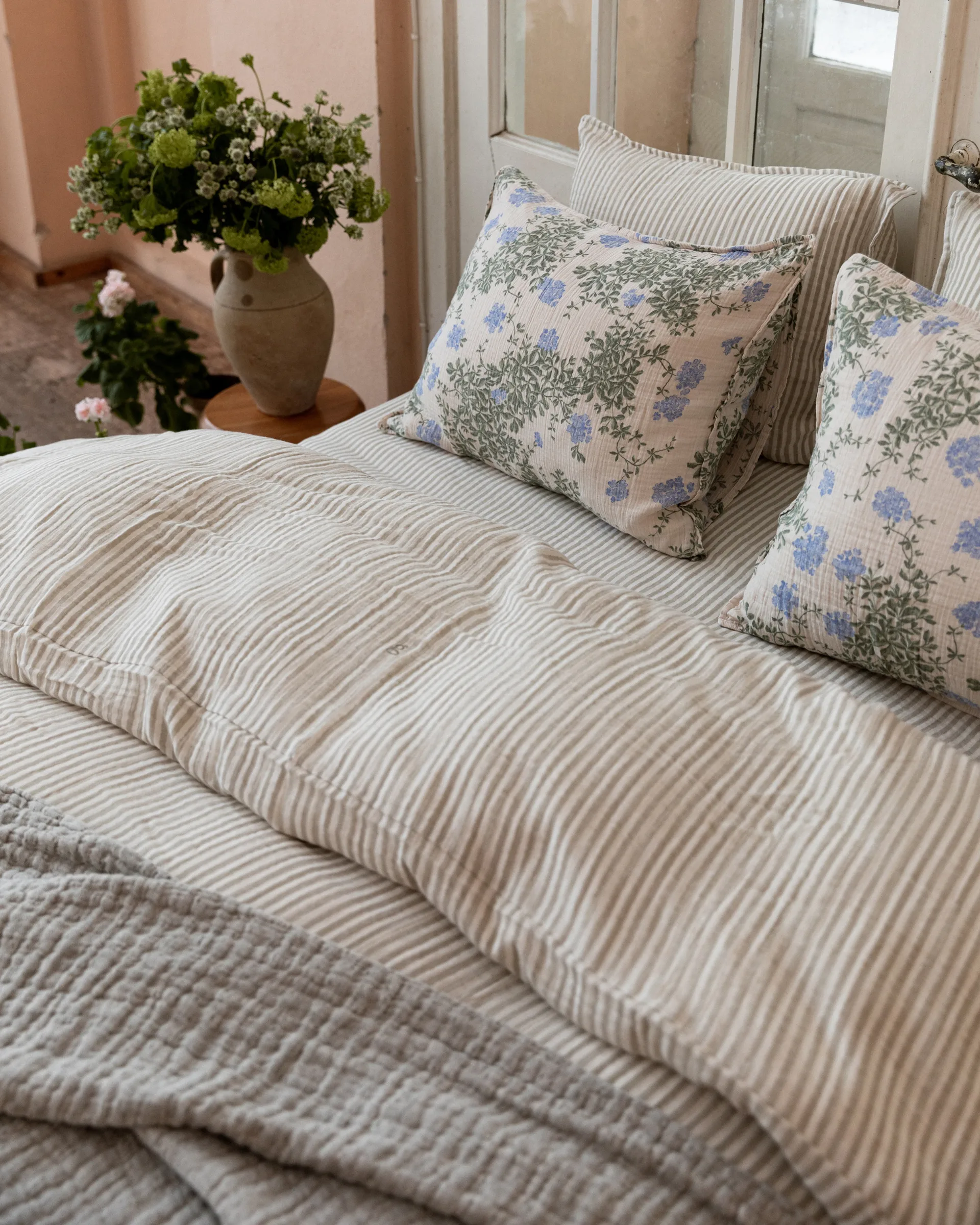 Plumbago Muslin Deckenbezug double, 240x220 cm Garbo&Friends