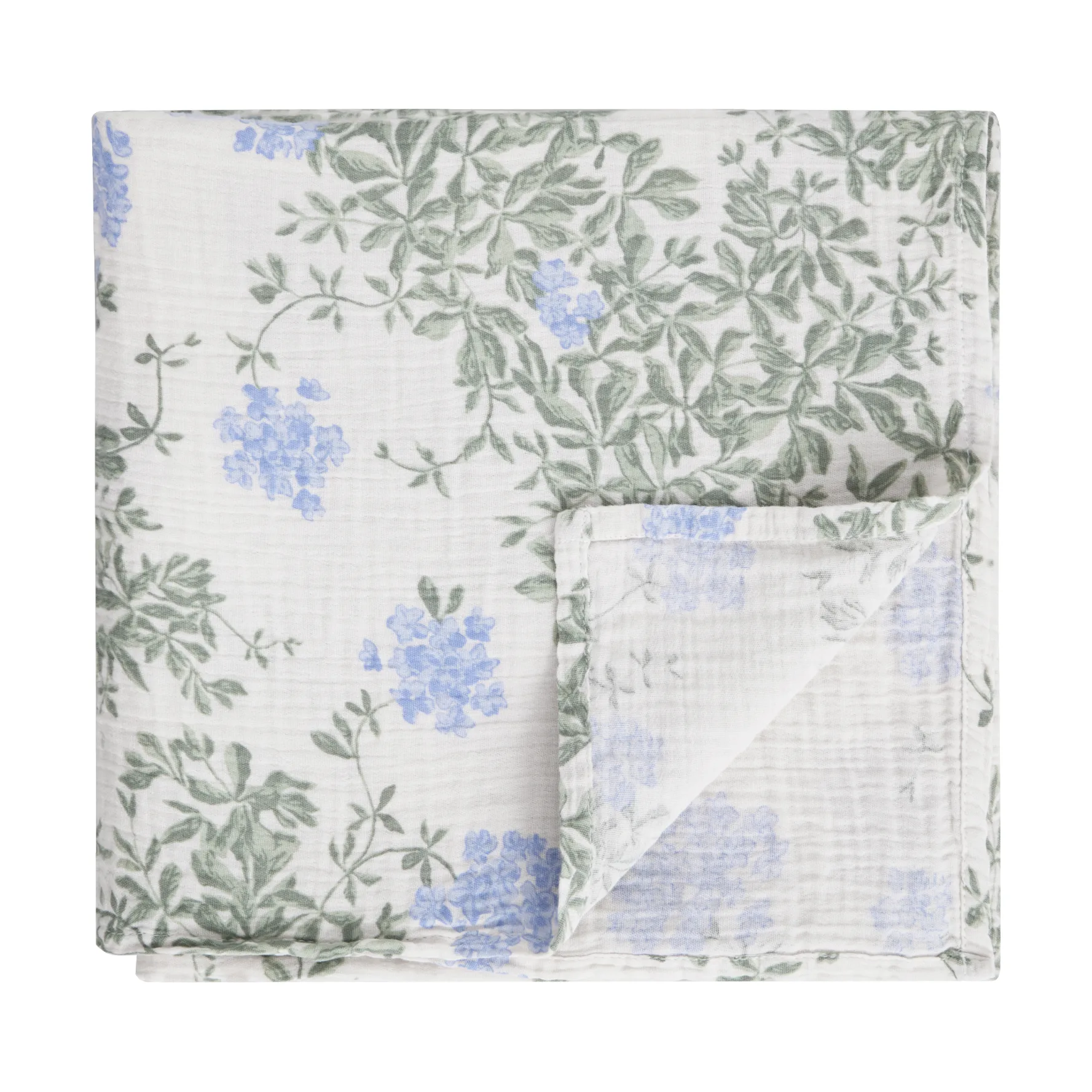 Plumbago Muslin Swaddle Decke, 110x110 cm Garbo&Friends