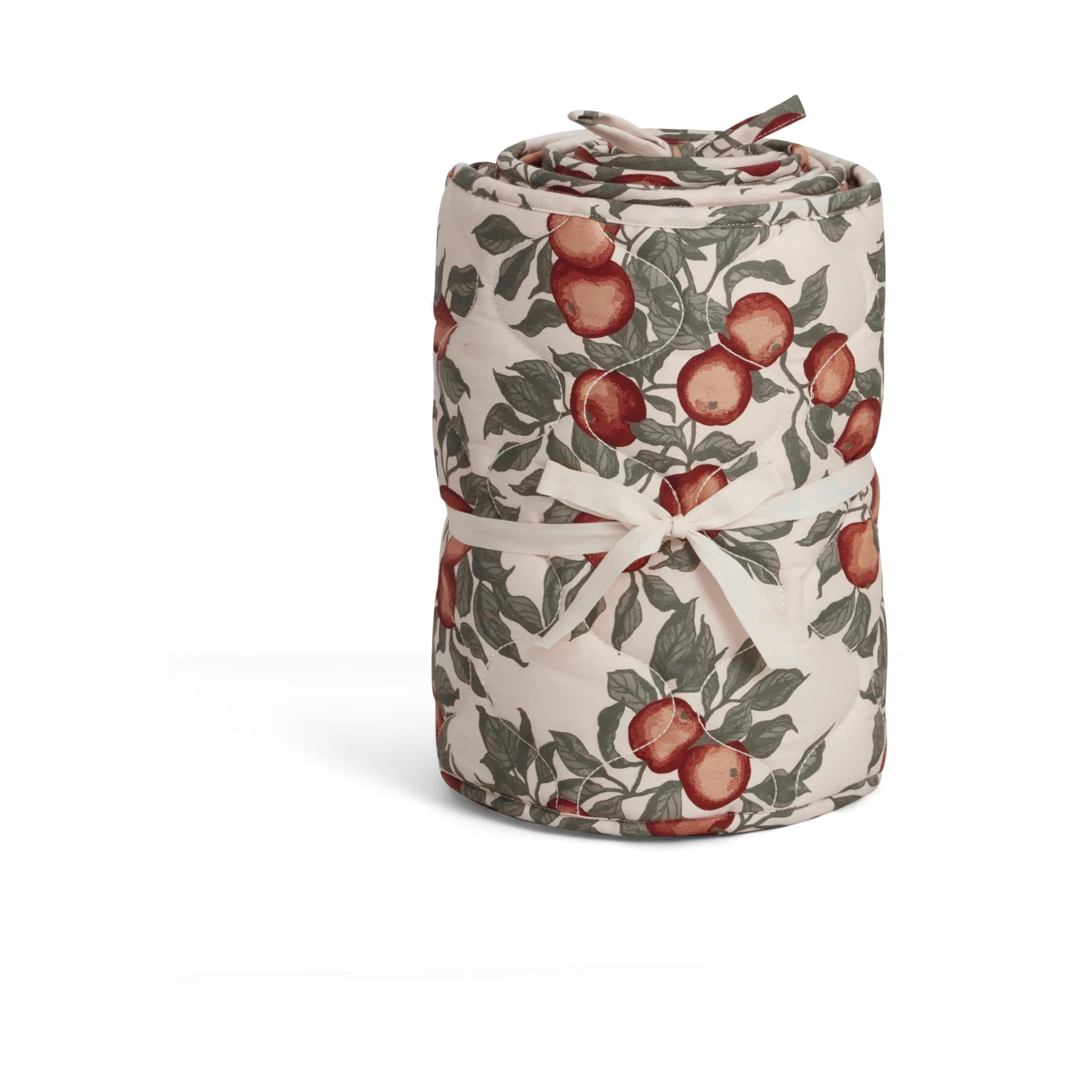 Pomme Satin Quilted Krippenstosschutz, 360x30x0,5 cm Garbo&Friends