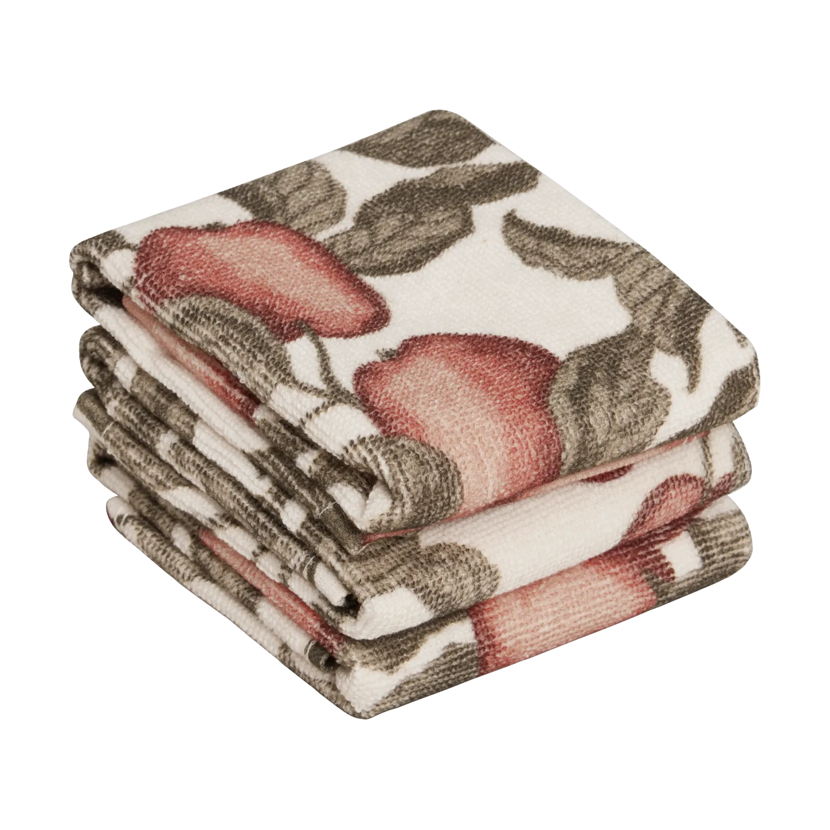 Pomme Terry Waschlappen 3er Pack, 30x30 cm Garbo&Friends