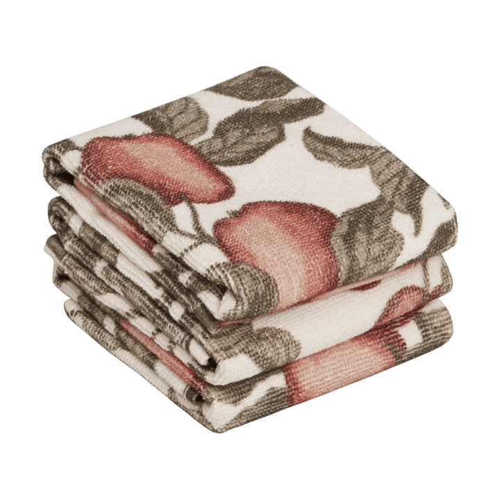 Pomme Terry Waschlappen 3er Pack, 30x30 cm Garbo&Friends
