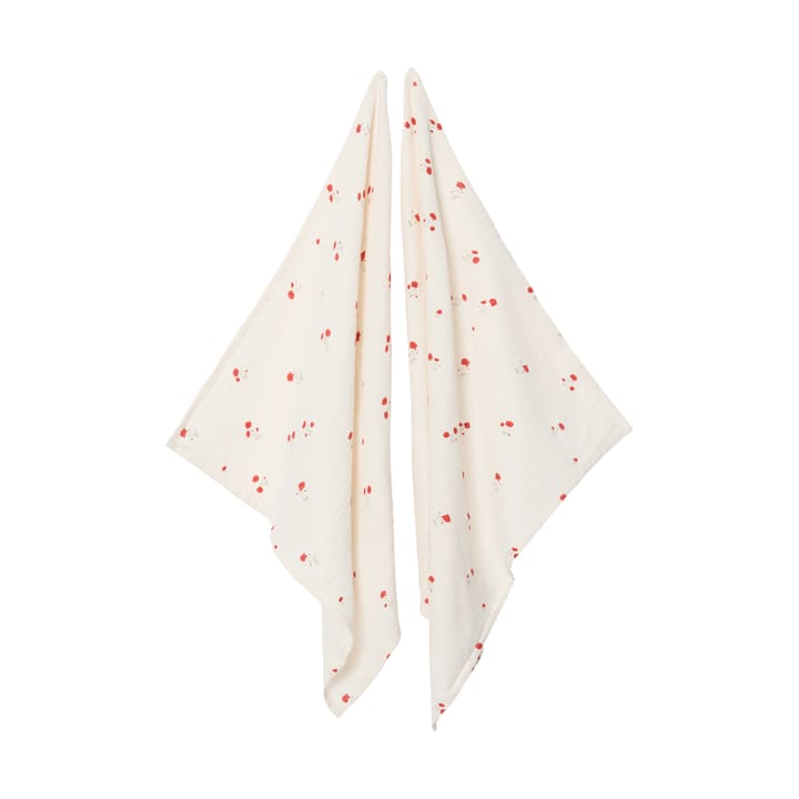 Poppy Muslin Decke 2-teilig - 60x60 cm - Garbo&Friends