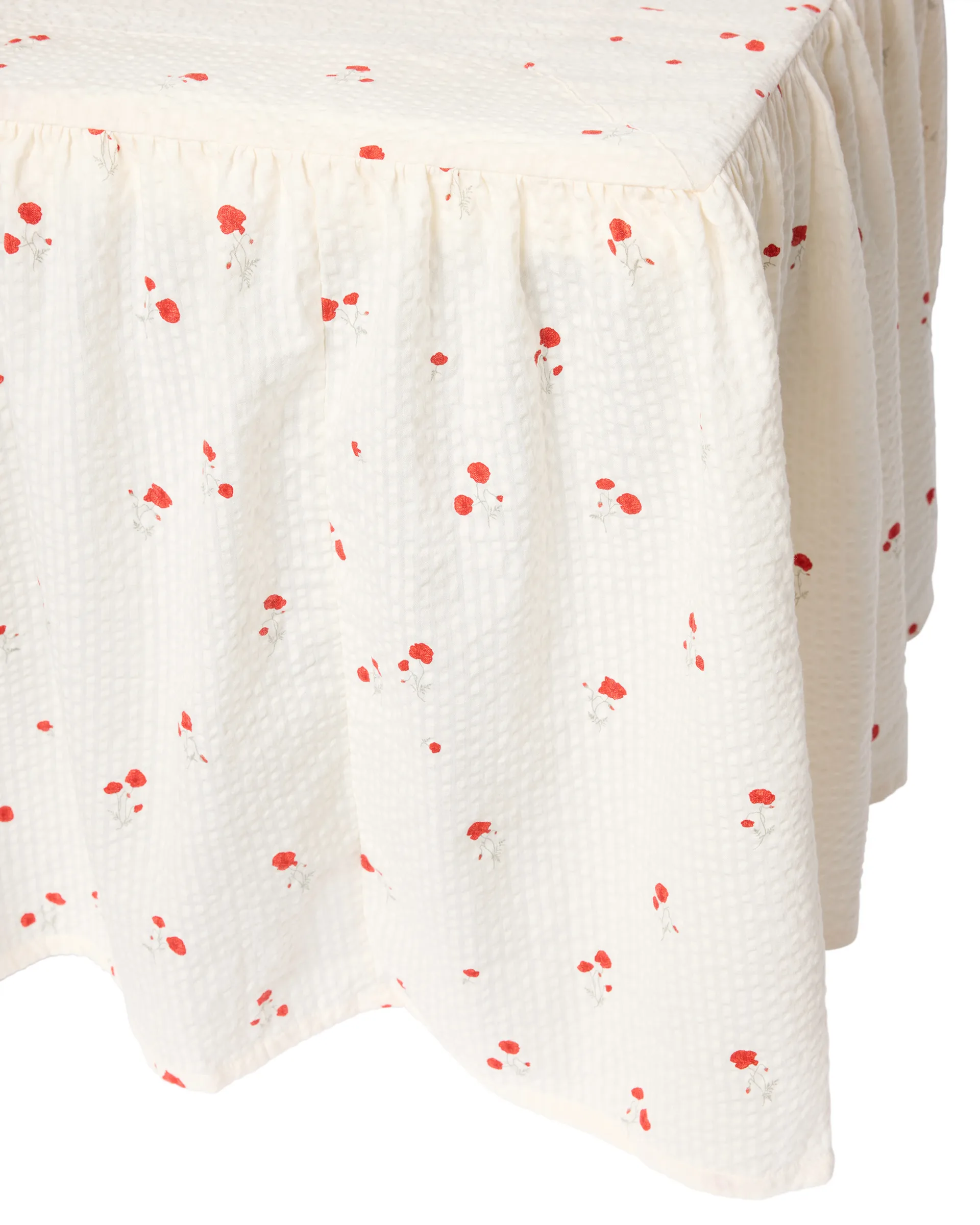 Poppy Seersucker Bettvolant, 90x200x45 cm Garbo&Friends