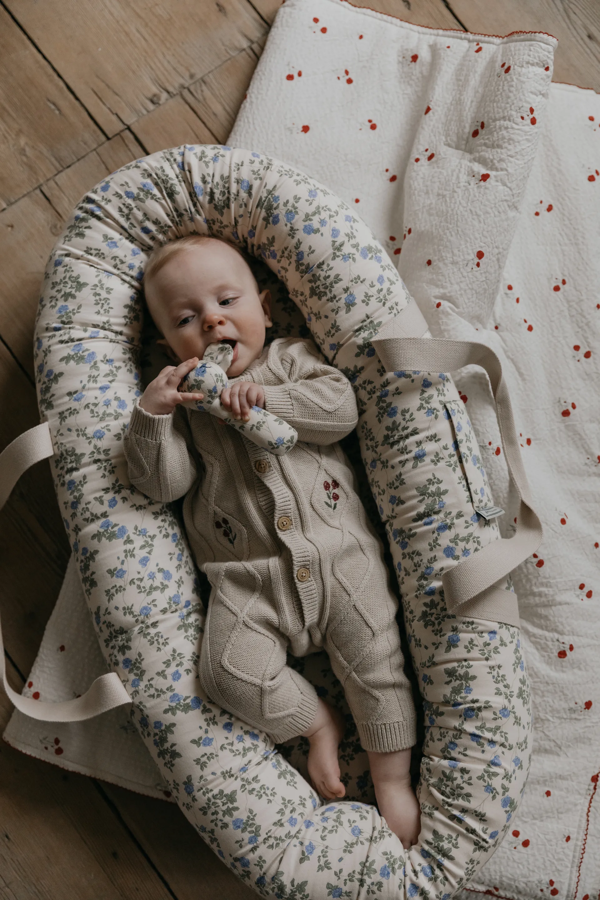 Poppy Seersucker wattierte Decke, 100x140 cm Garbo&Friends