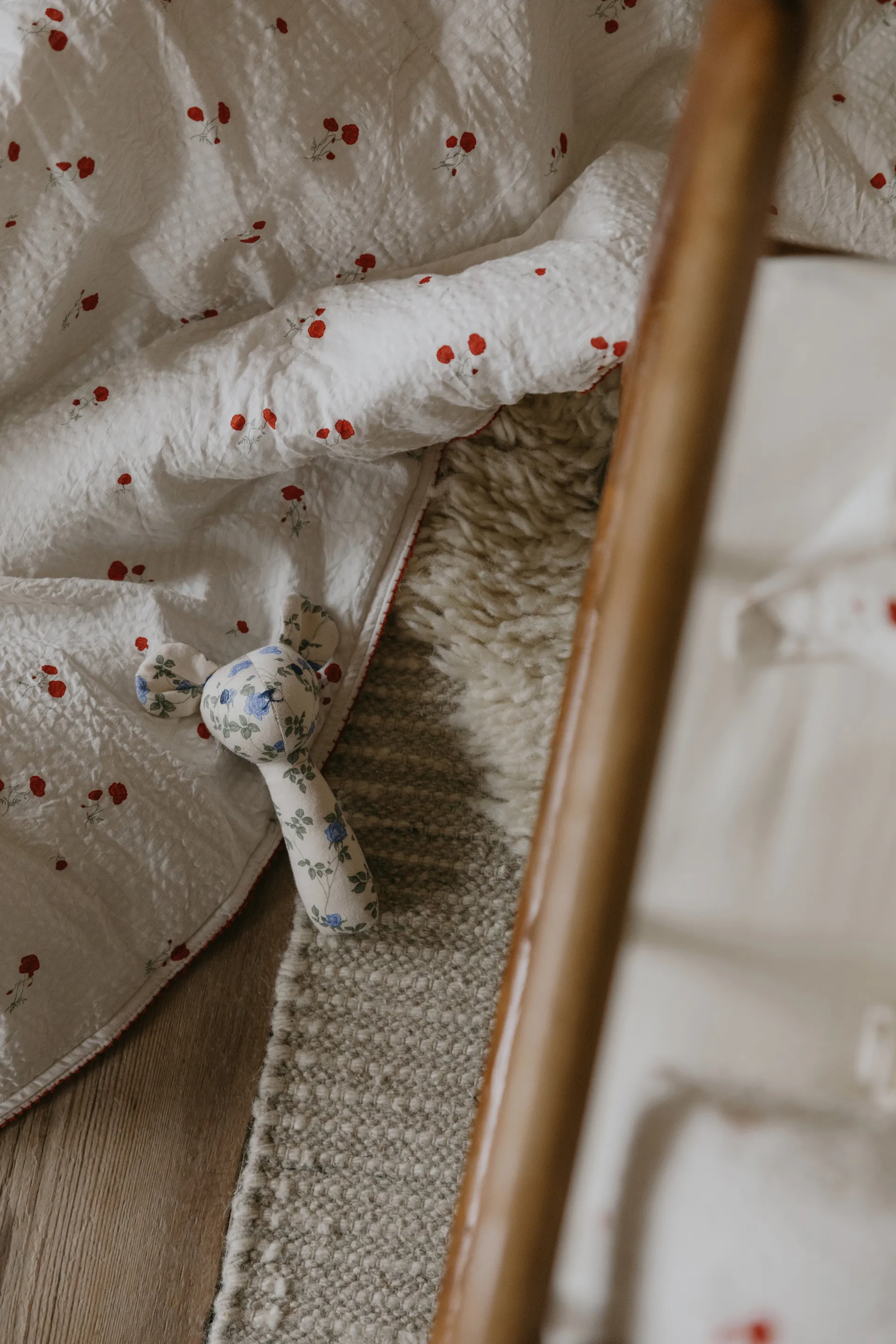 Poppy Seersucker wattierte Decke, 100x140 cm Garbo&Friends