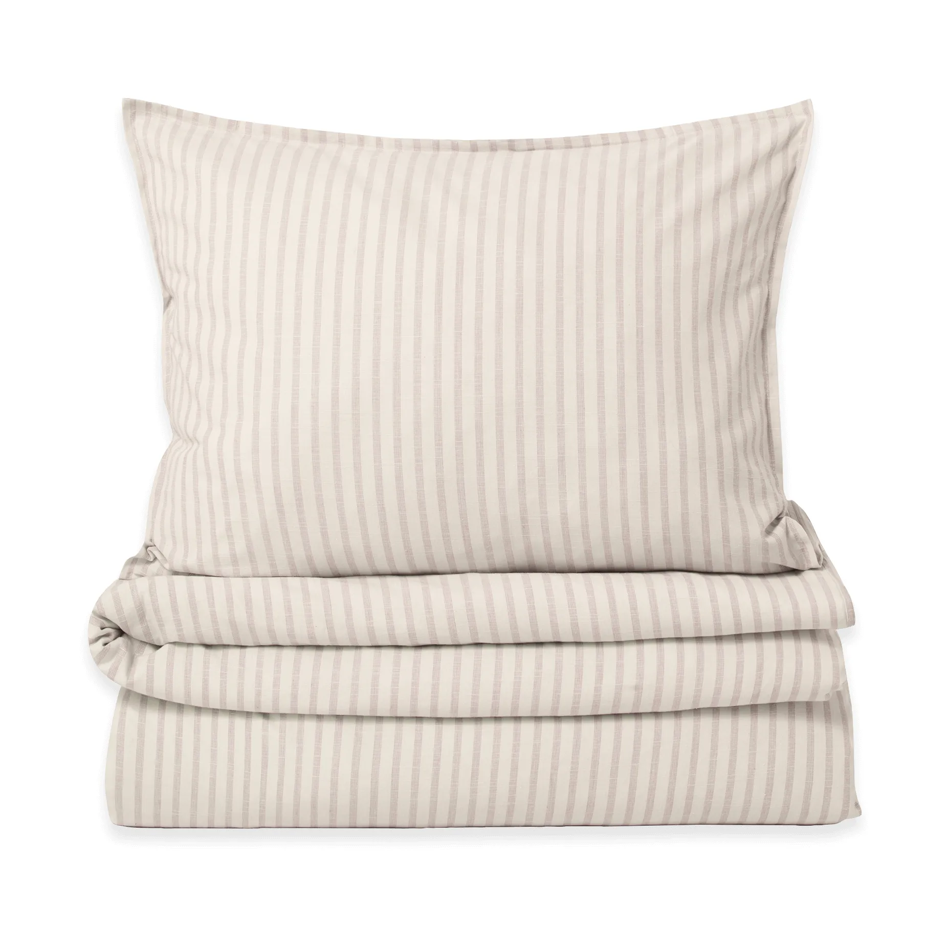 Stripe Mauve Bettwäsche-Set, 135x200 cm/80x80 cm Garbo&Friends