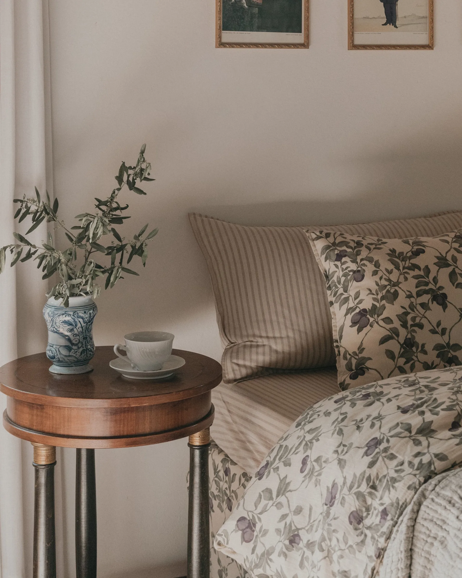 Stripe Mauve Kissenbezug, 50x90 cm Garbo&Friends