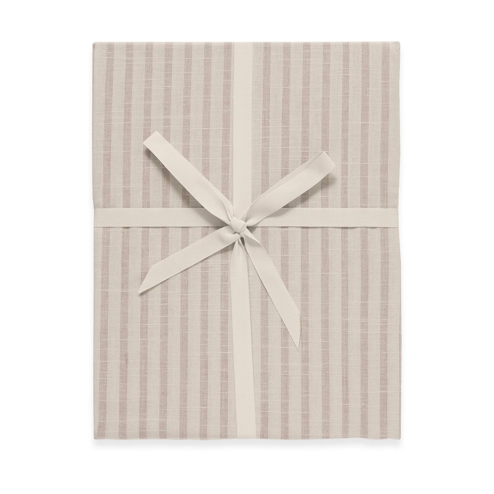 Stripe Mauve Spannbettlaken, 140x200x30 cm Garbo&Friends