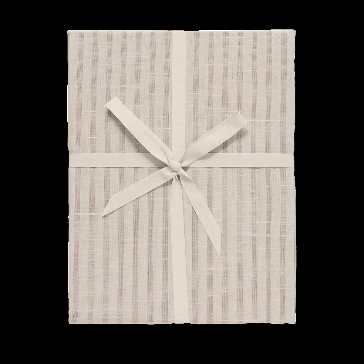 Garbo&Friends Stripe Mauve Spannbettlaken 140x200x30 cm