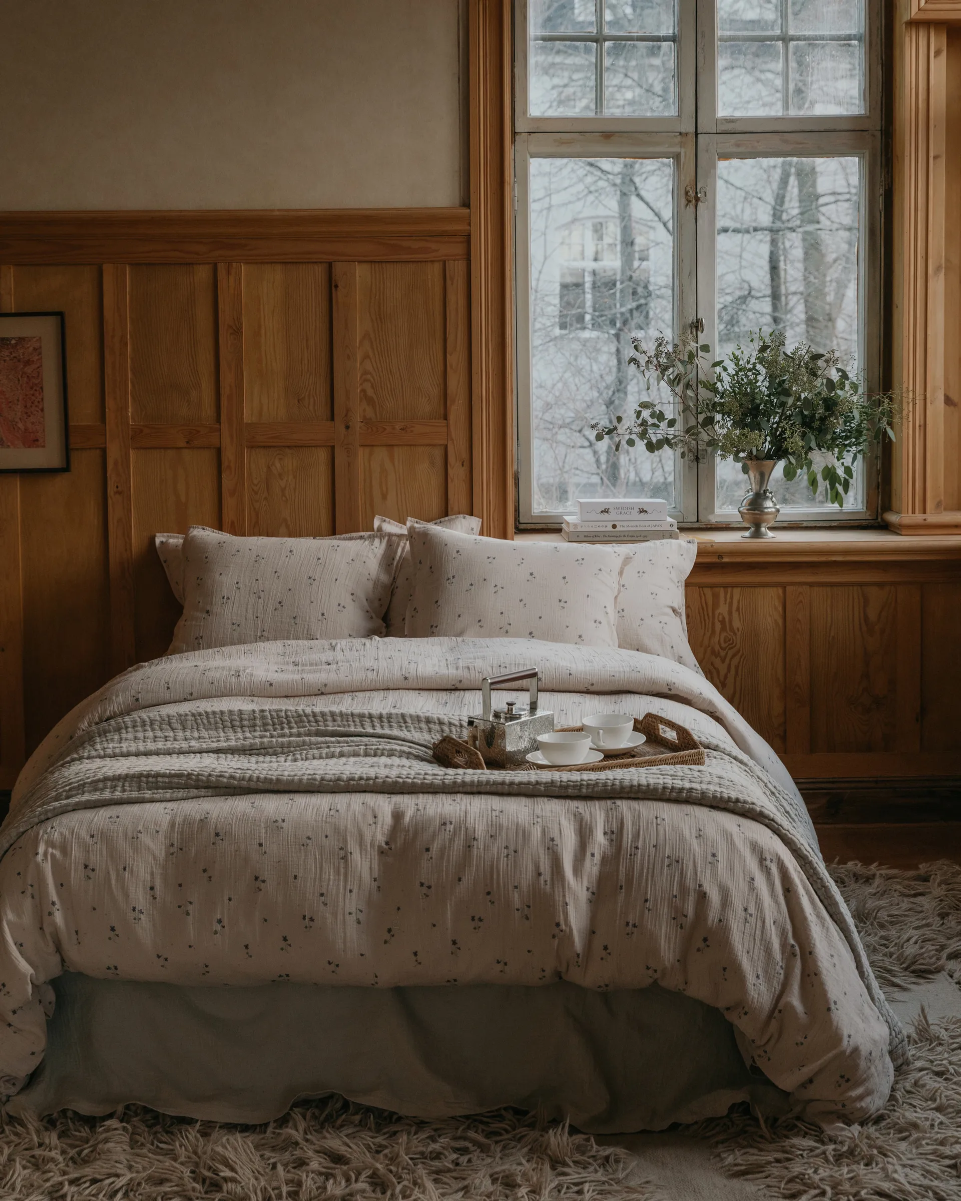 Viola Muslin Bettbezug Doppel, 240x220 cm Garbo&Friends