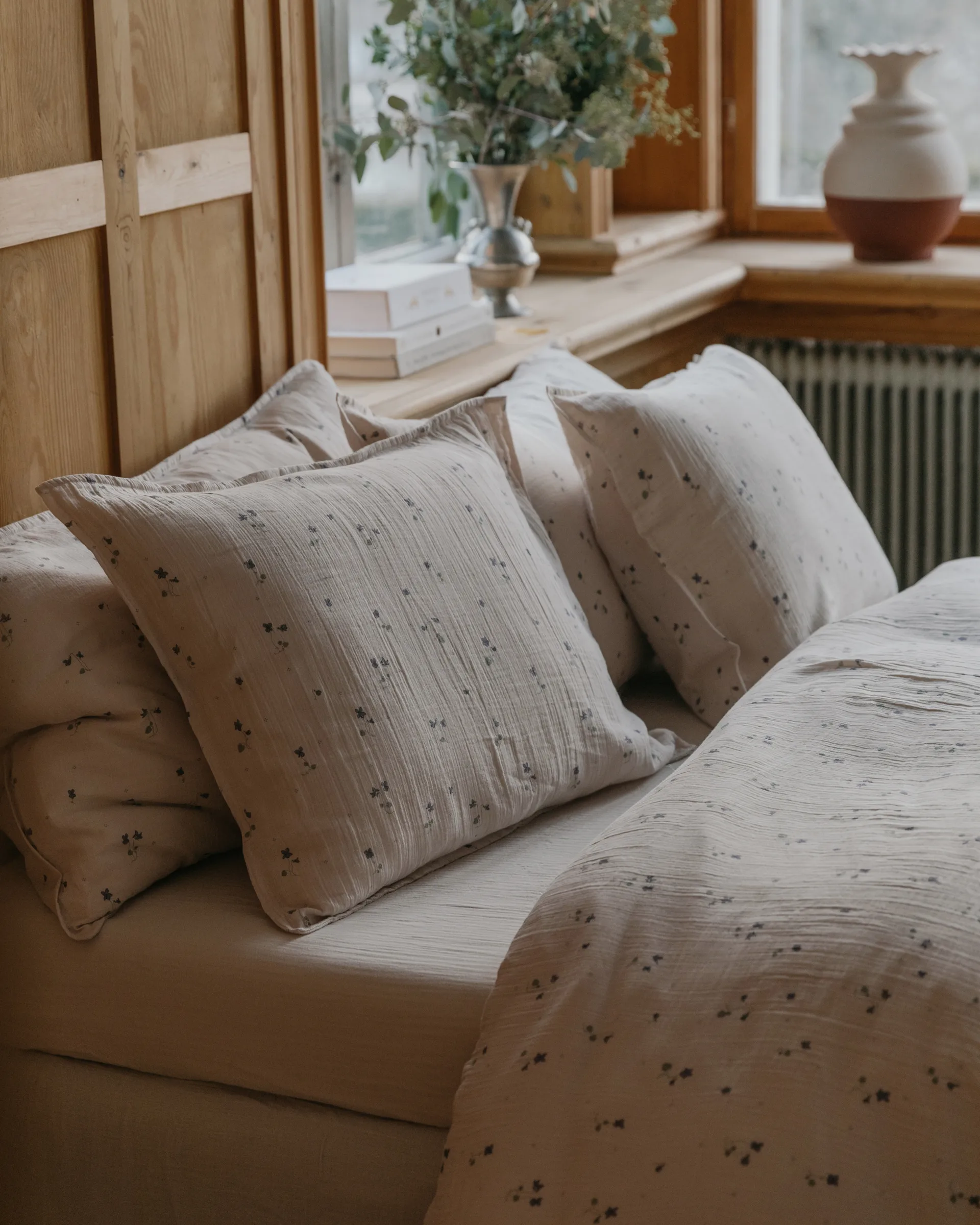 Viola Muslin Kissenbezug, 80x80 cm Garbo&Friends