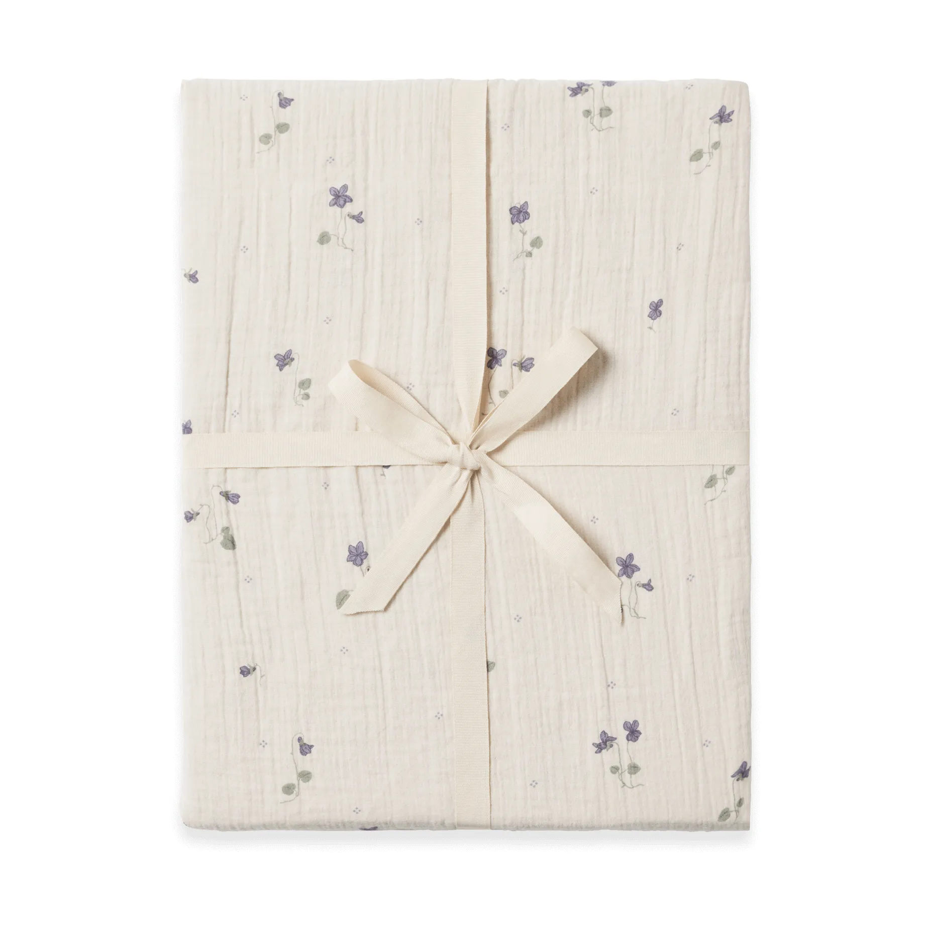 Viola Muslin Spannbettlaken, 60x120x20 cm Garbo&Friends