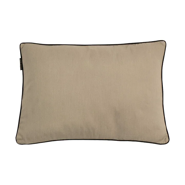 Garden Glory Kissen - Beige mit schwarzem Rand 50x70 cm - Garden Glory