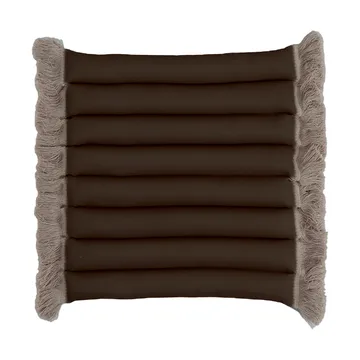 Garden Glory Sitzkissen mit Fransen - Beige, beiger Frans, 38x40 cm - Garden Glory