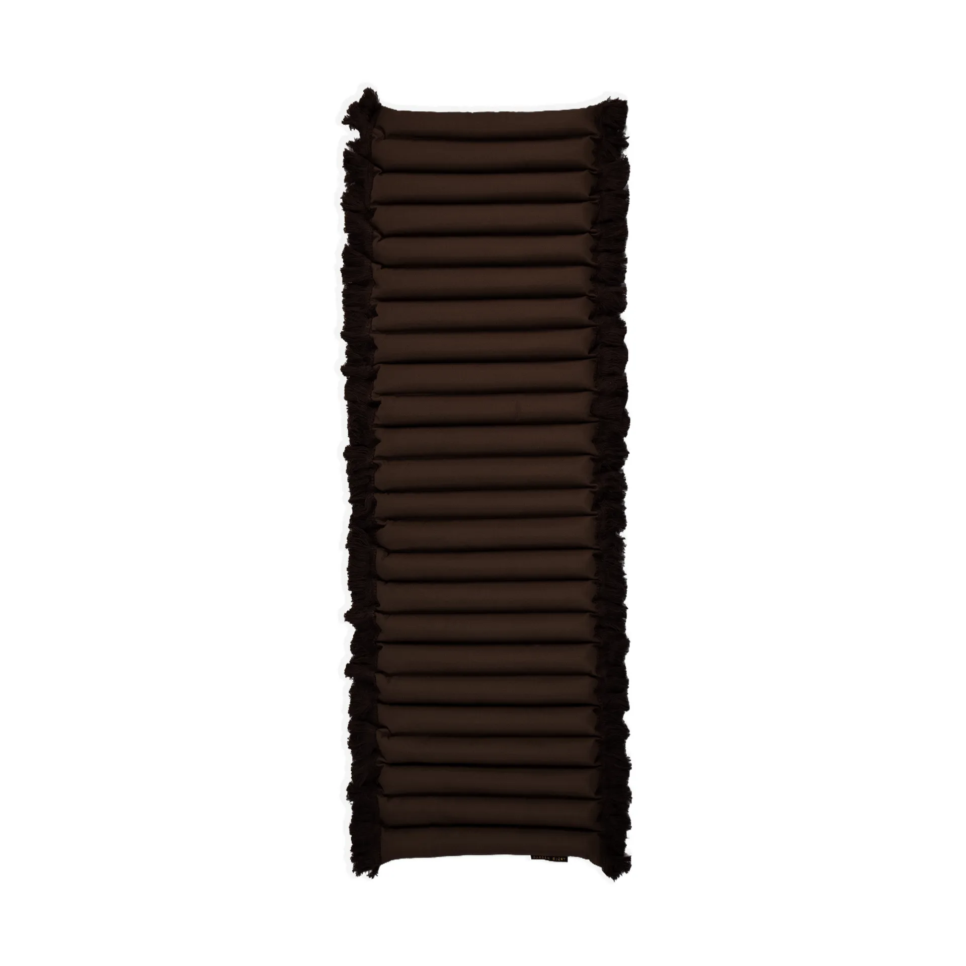 Garden Glory Sitzkissen mit Fransen, Braun, braun Fransen, 38x120 cm Garden Glory