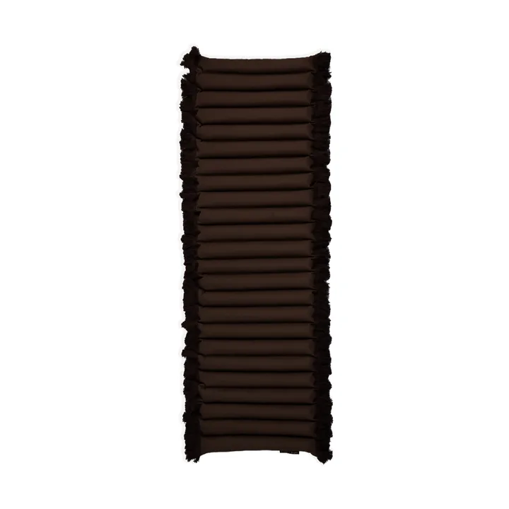 Garden Glory Sitzkissen mit Fransen - Braun, braun Fransen, 38x120 cm - Garden Glory