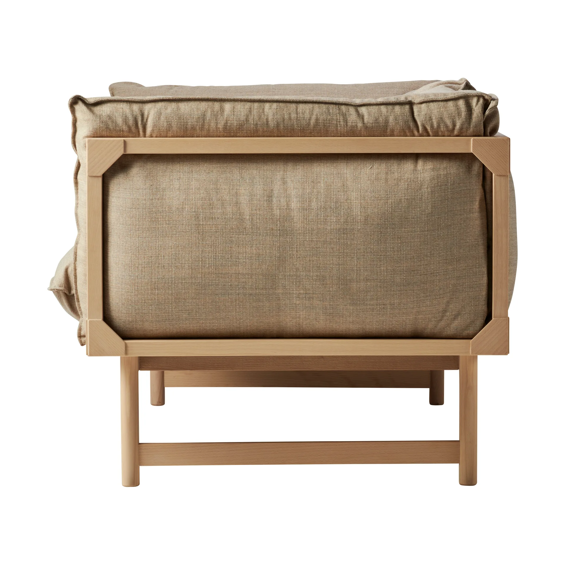 Bleck 2-Sitzer Sofa, Buche-white-Foss 0212 Gärsnäs
