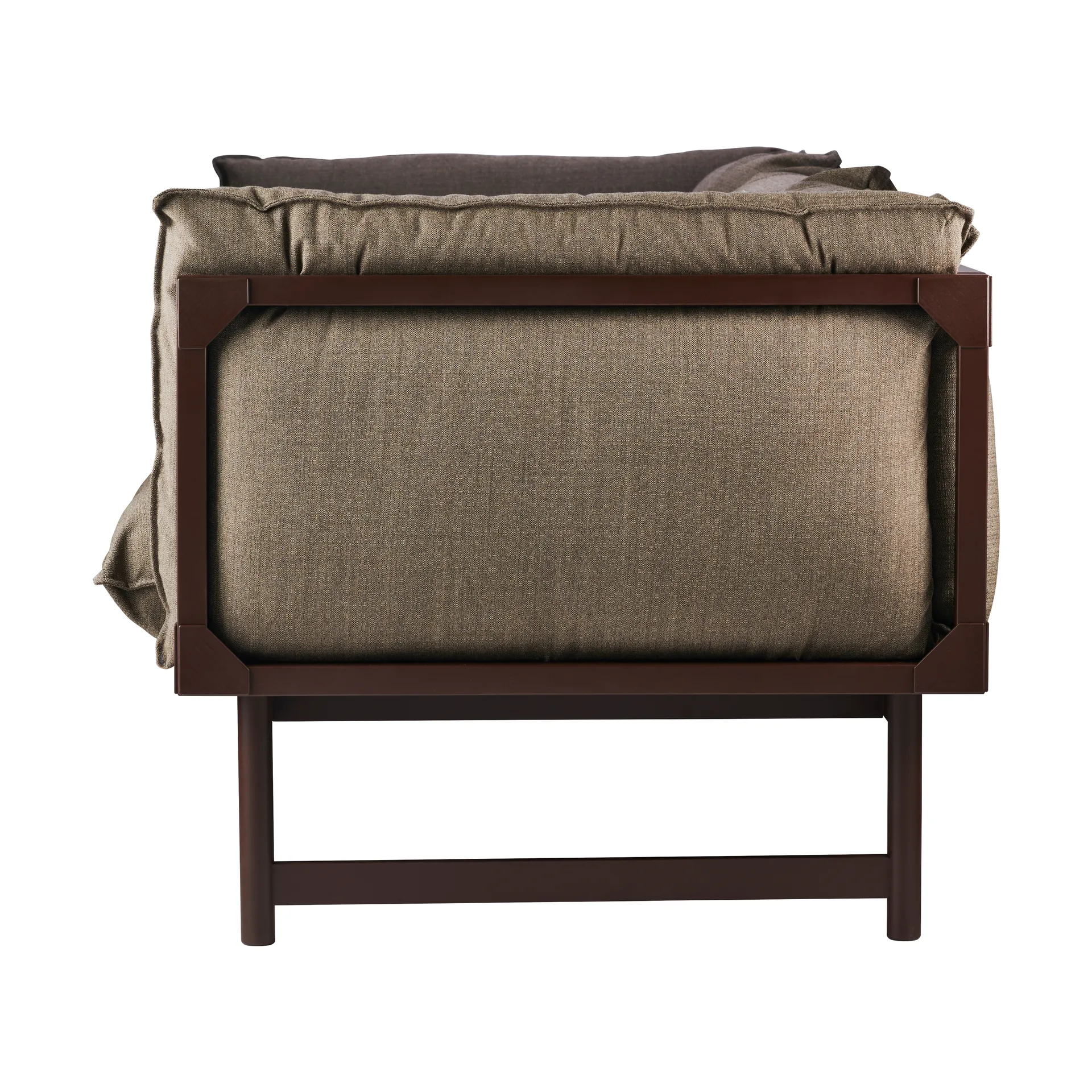 Bleck 3-Sitzer Sofa, Buche-dunkelbraun gebeizt-Foss 0272 Gärsnäs