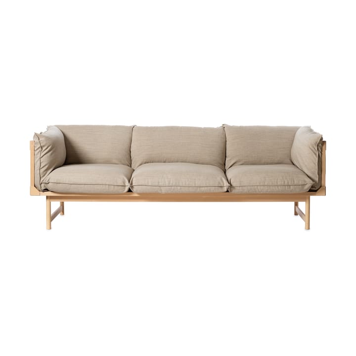 Bleck 3-Sitzer Sofa - Buche-white-Foss 0213 - Gärsnäs