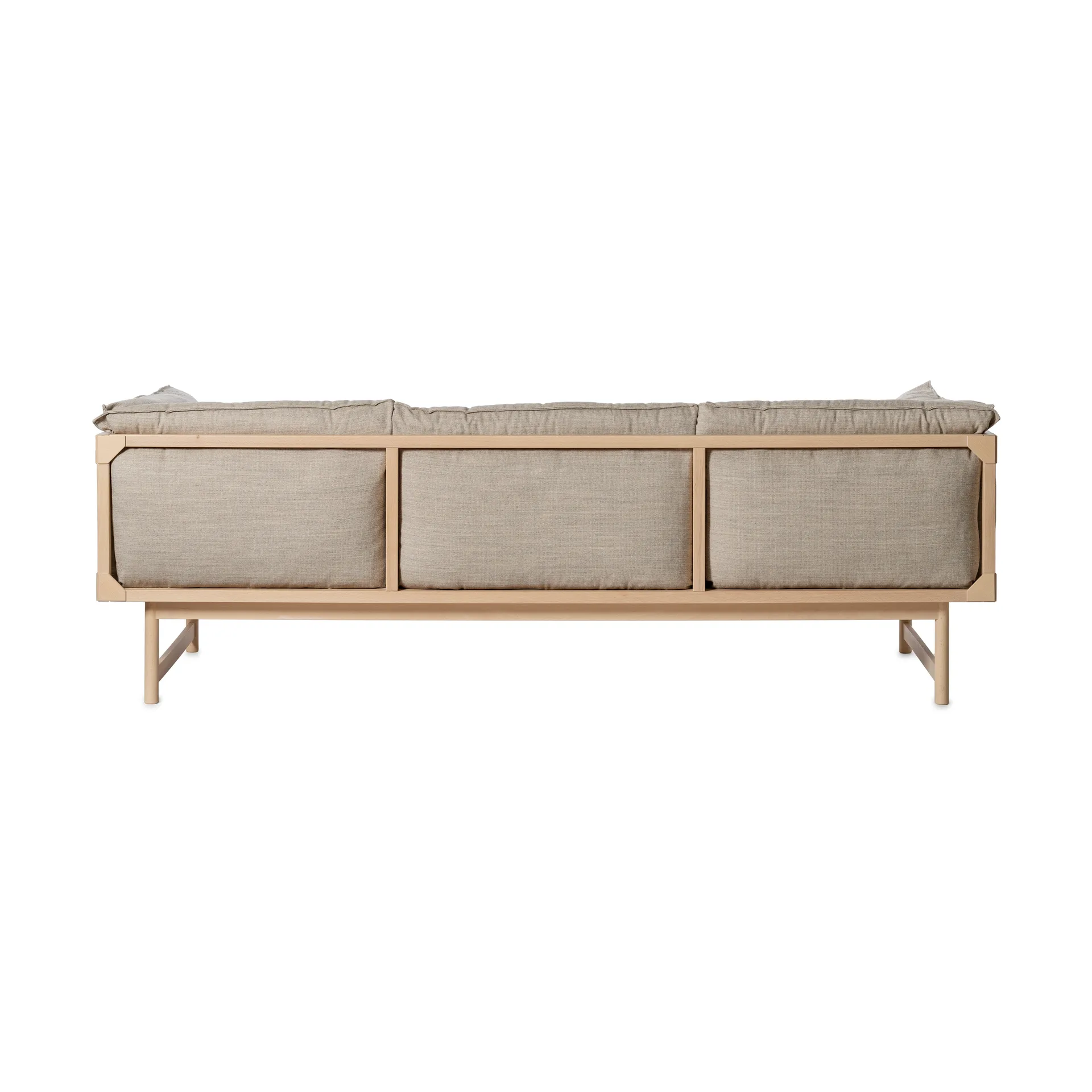 Bleck 3-Sitzer Sofa, Buche-white-Foss 0213 Gärsnäs