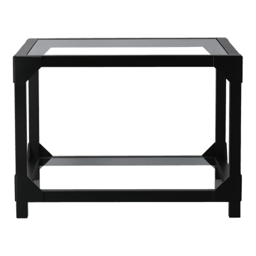 Bleck Couchtisch 55x55 cm Glas - Buche-Schwarz gebeizt - Gärsnäs