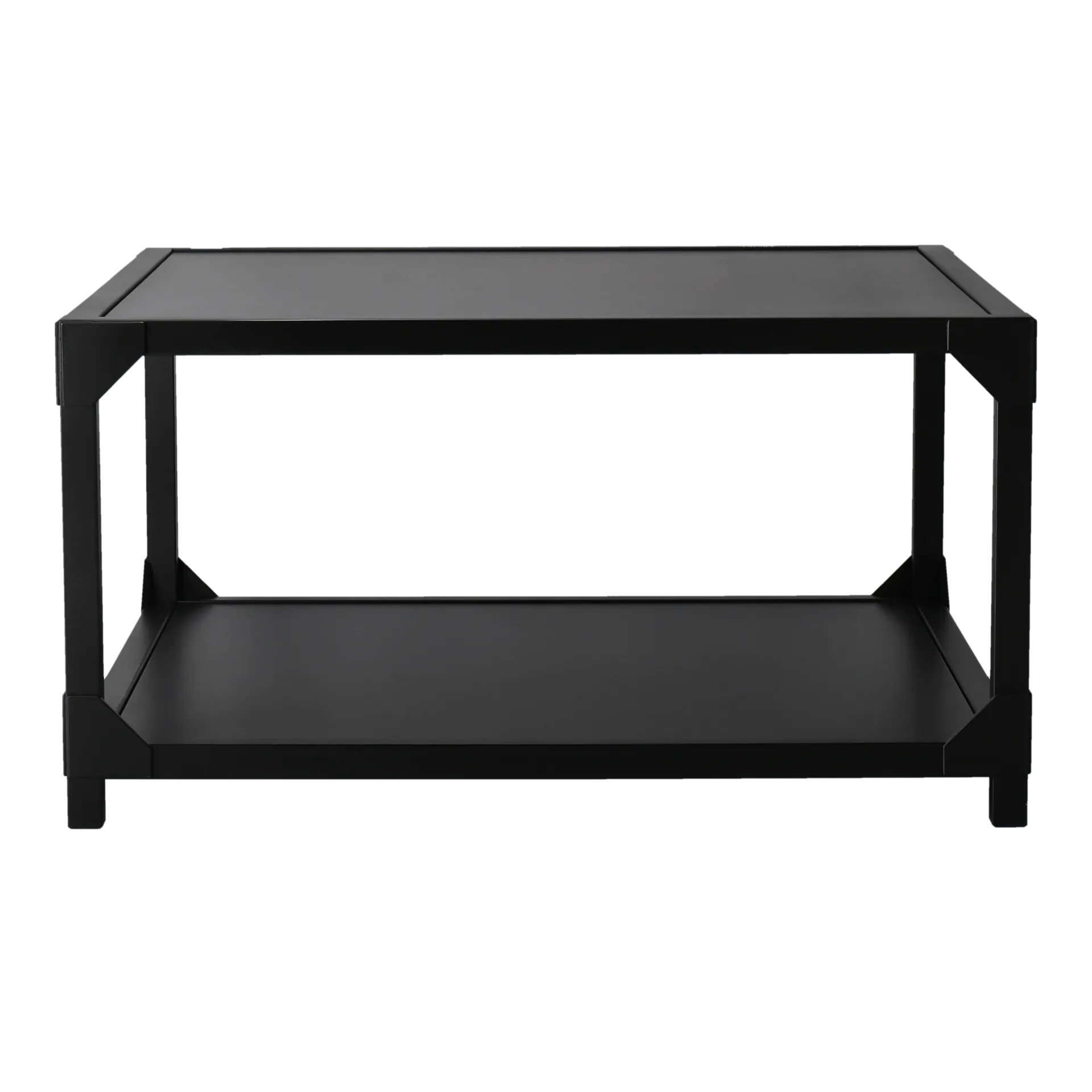 Bleck Couchtisch 75x75 cm Furnier, Buche-Schwarz gebeizt Gärsnäs