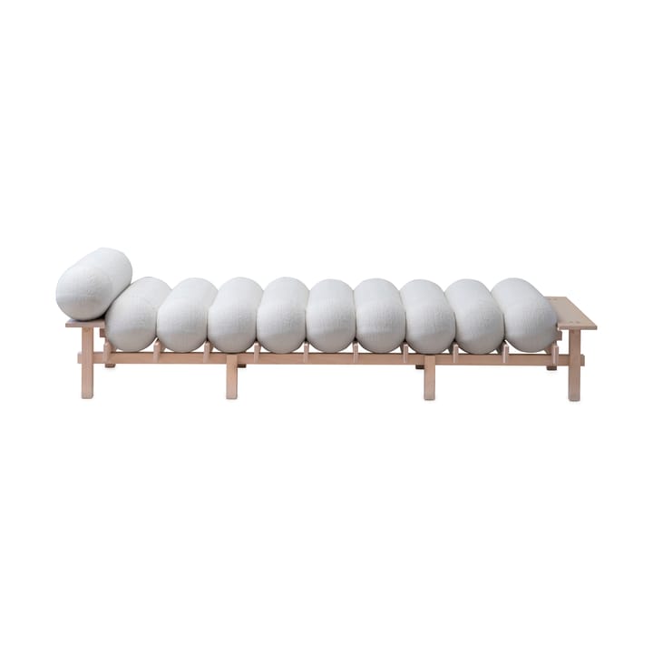 Dag Tagesbett - Buche-Barnum bouclé 01 Off white - Gärsnäs