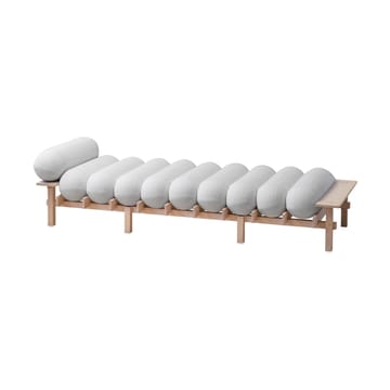 Dag Tagesbett - Buche-Barnum bouclé 01 Off white - Gärsnäs