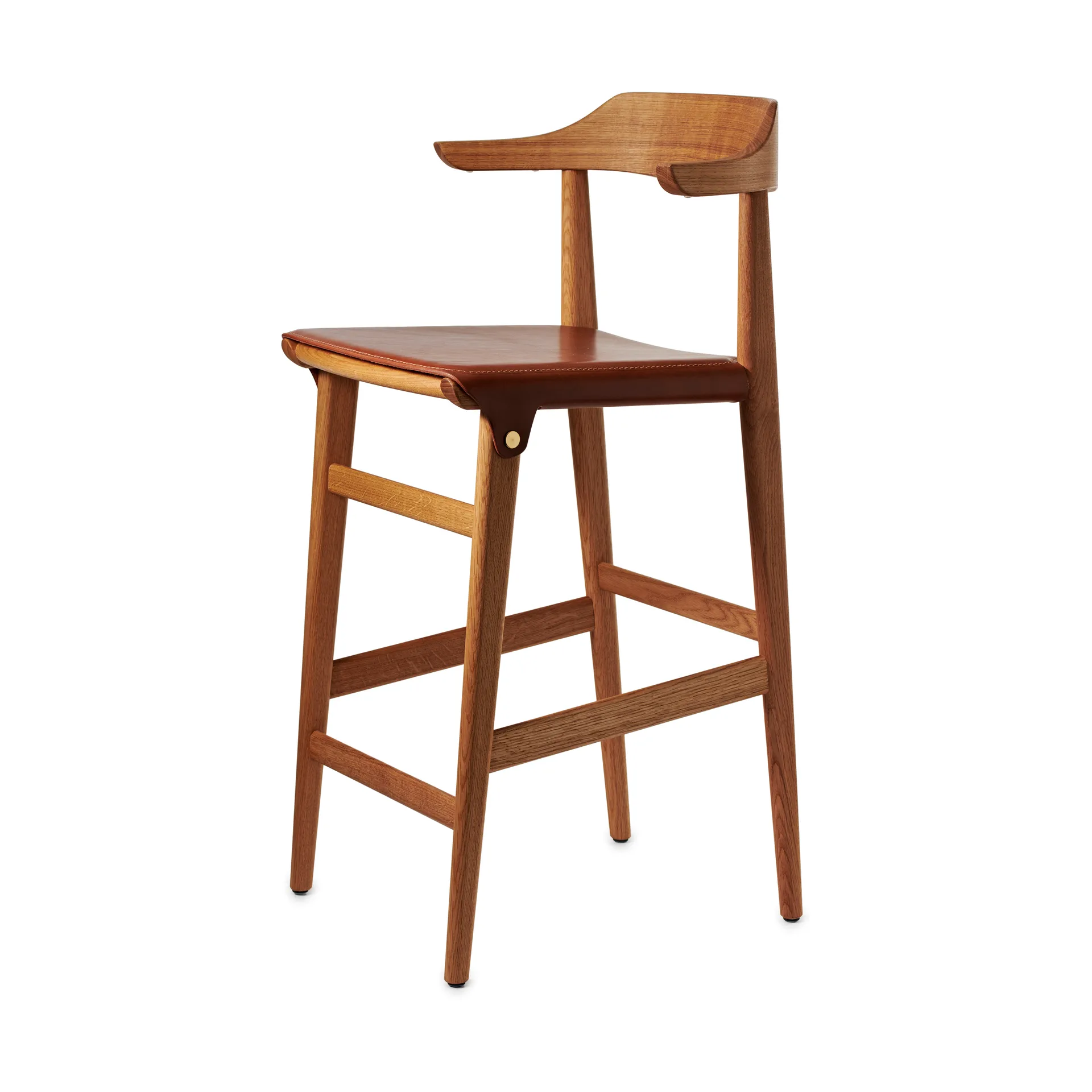 Hedda Barhocker, Eiche-Pure-Tärnsjö Leder Cognac Gärsnäs