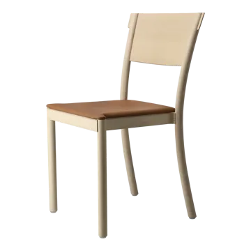 Light & Easy Stuhl - Esche-white-elmosoft 33077 - Gärsnäs