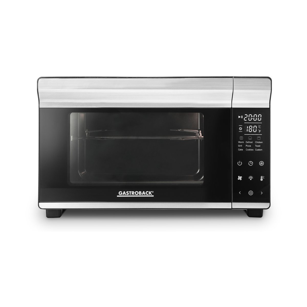 Gastroback Gastroback Design 42814 Bake & Grill Bistro-Ofen Silber