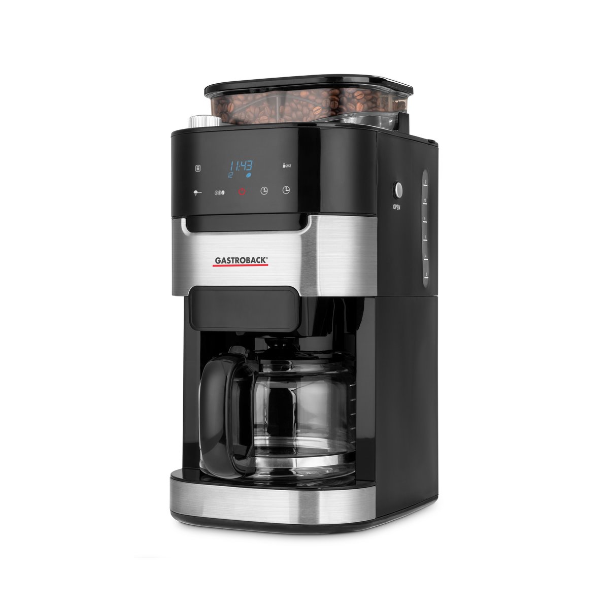 Gastroback Gastroback Pro 42711 Kaffeemaschine Silber