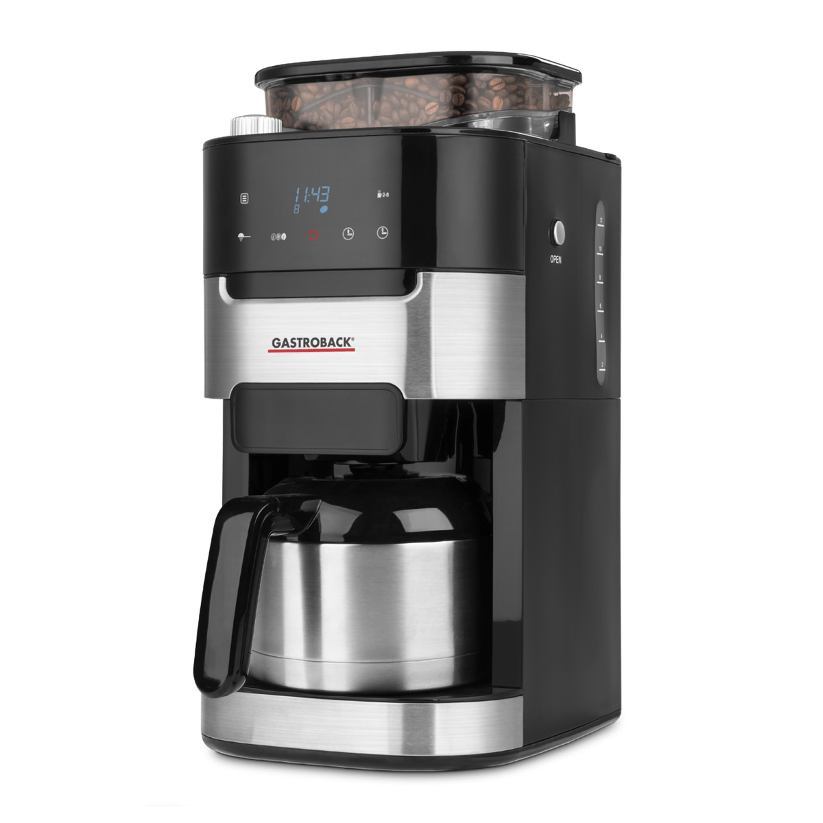 Gastroback Gastroback Pro 42711s Thermo-Kaffeemaschine Silber