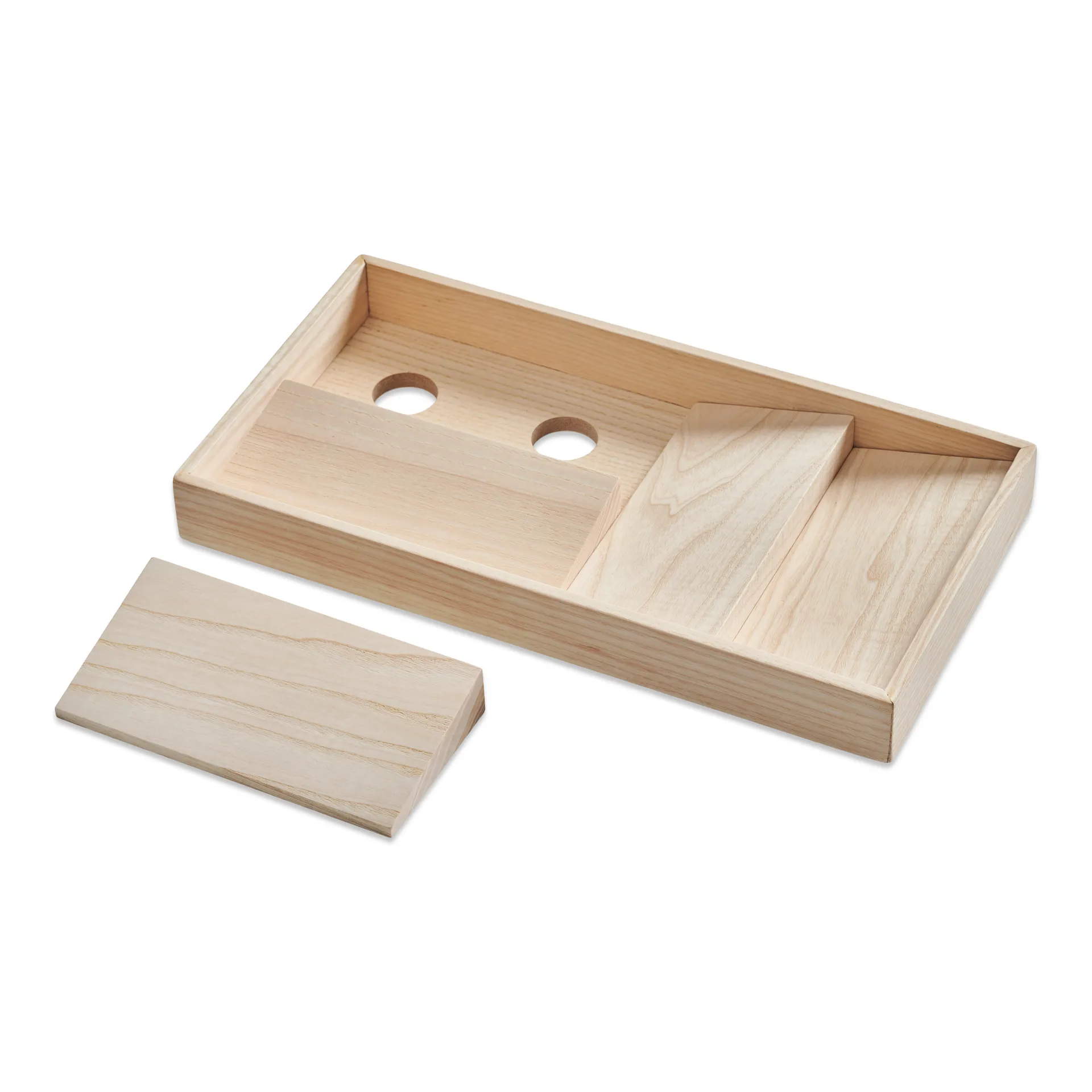 Duune Organizer 4 Ablagefächer, Helle Eiche Gejst