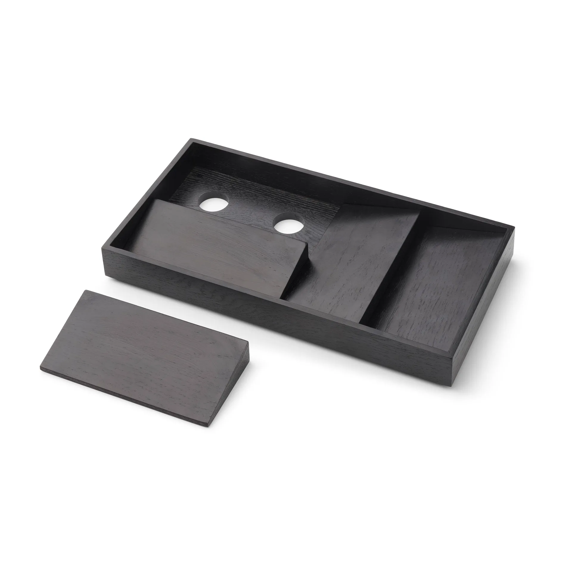 Duune Organizer 4 Ablagefächer, Schwarz Gejst