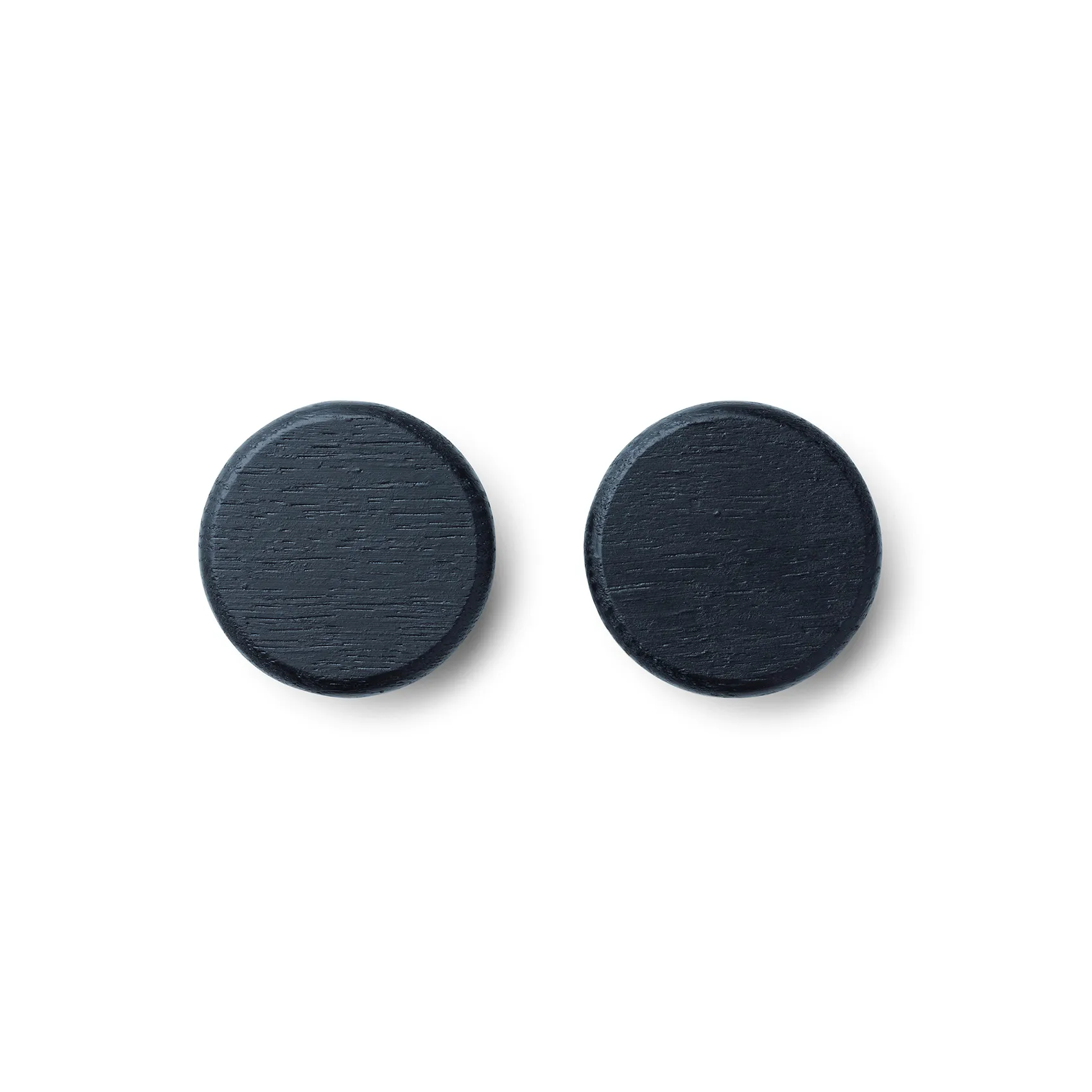 Flex Button Knöpfe für Magnetstreifen 2er-Pack, Schwarzgebeitzte Eiche Gejst