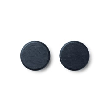 Flex Button Knöpfe für Magnetstreifen 2er-Pack - Schwarzgebeitzte Eiche - Gejst