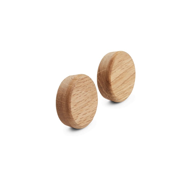 Flex  Button Magnet 2er Pack - Eiche - Gejst