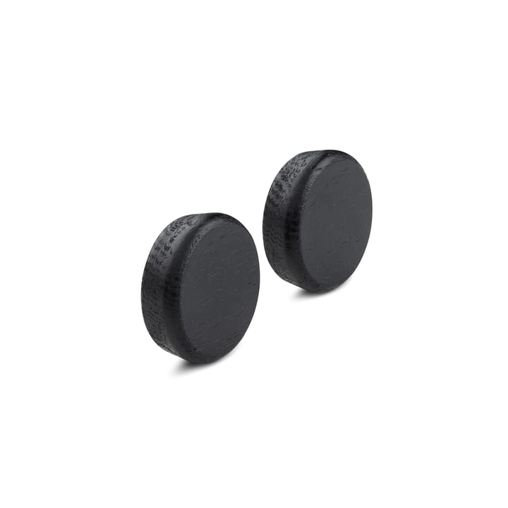 Flex  Button Magnet 2er Pack - Schwarzgebeitzte Eiche - Gejst