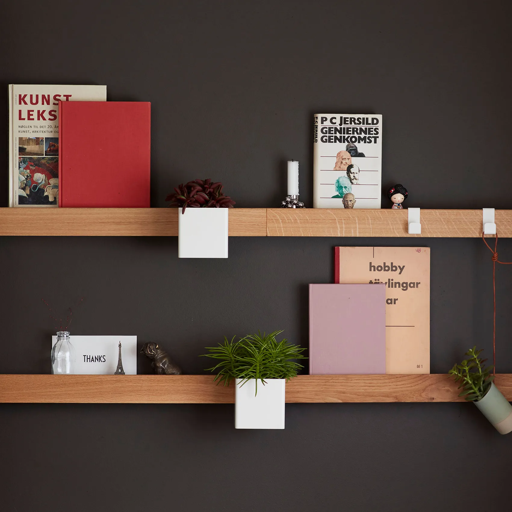 Flex Rail Magnetleiste 60cm, Eiche-weiß Gejst