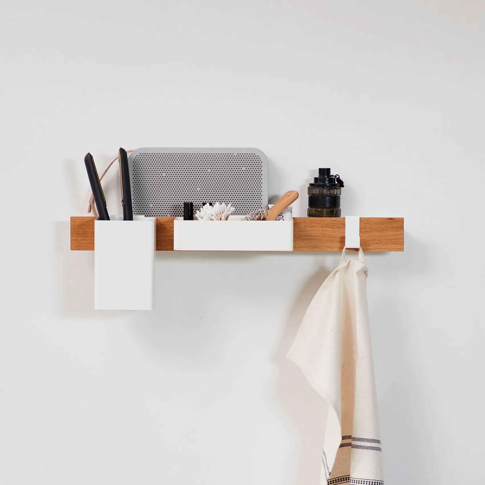 Flex Rail Magnetleiste 60cm, Eiche-weiß Gejst