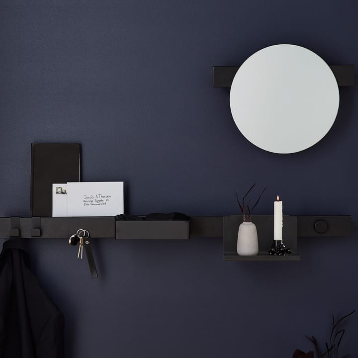 Flex Shelf Regal 21cm, Schwarz Gejst