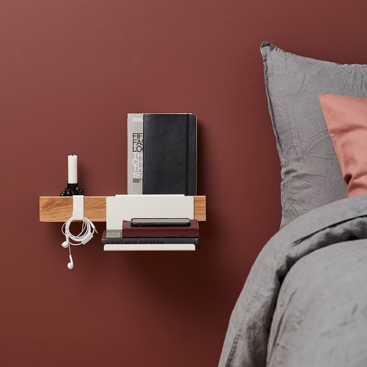 Flex Side Table Regal 32cm, Weiß Gejst