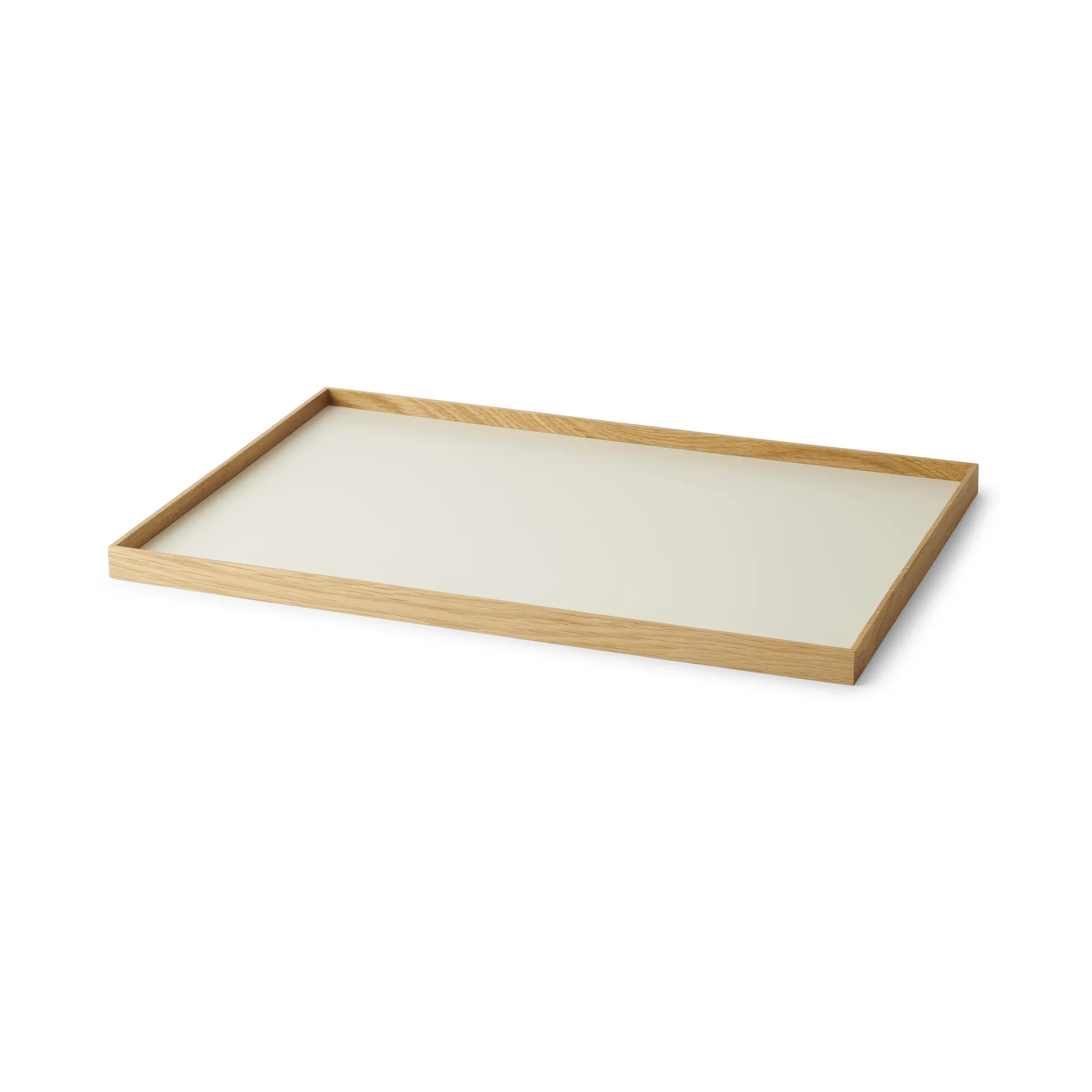 Frame Tablett large 35,5 x 50,6cm, Eiche-beige Gejst