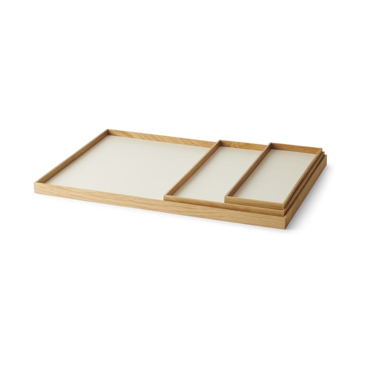 Frame Tablett large 35,5 x 50,6cm - Eiche-beige - Gejst