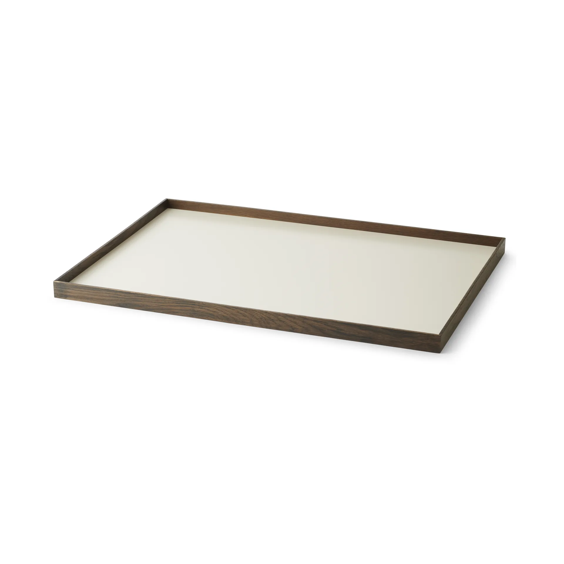 Frame Tablett large 35,5 x 50,6cm, Eiche geraucht-beige Gejst