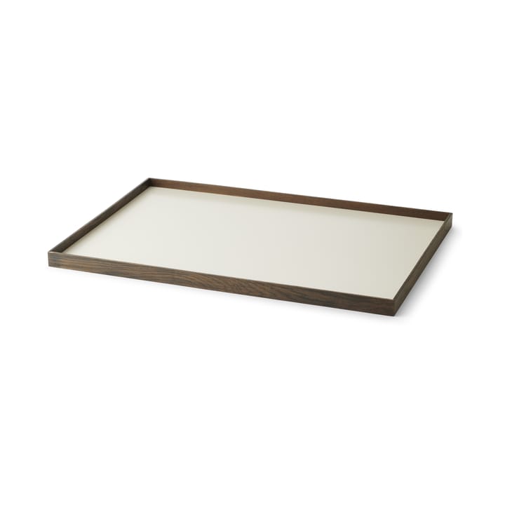 Frame Tablett large 35,5 x 50,6cm - Eiche geraucht-beige - Gejst