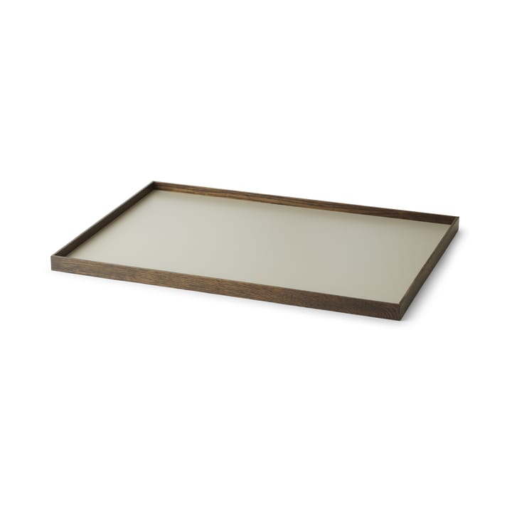 Frame Tablett large 35,5 x 50,6cm - Eiche geraucht-grau - Gejst