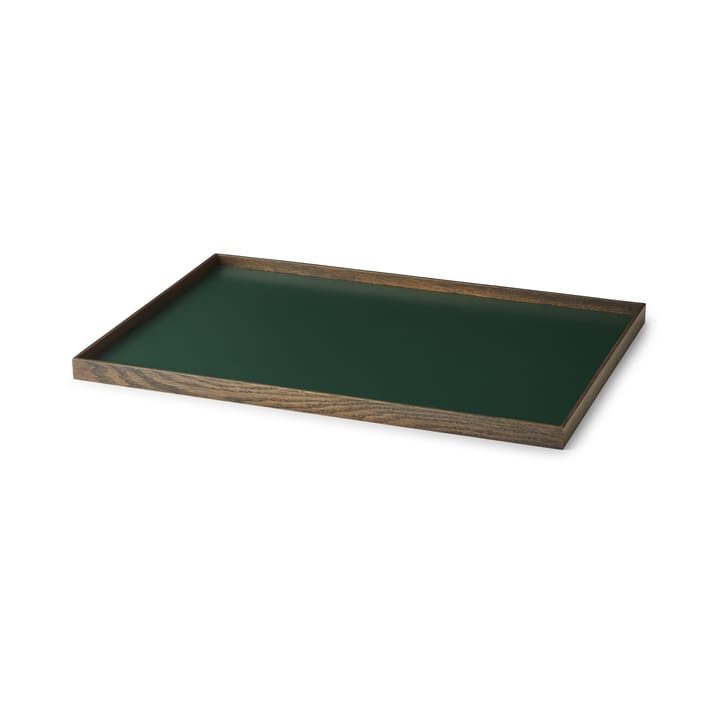 Frame Tablett large 35,5 x 50,6cm - Eiche geraucht-grün - Gejst