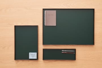 Frame Tablett large 35,5 x 50,6cm - Eiche geraucht-grün - Gejst